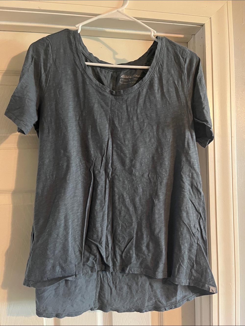 2/$10 Eddie Bauer Short Sleeve Tee in Dusty Slate